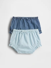 Baby Denim Bloomers (2-Pack)