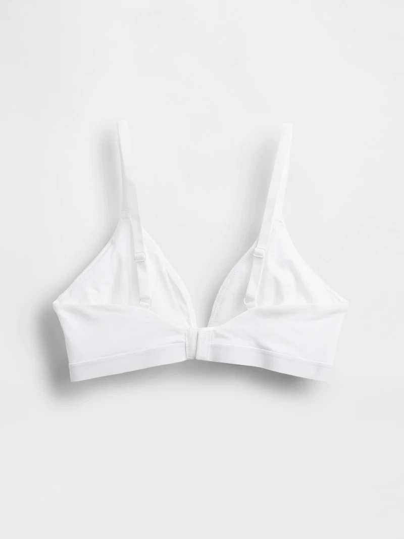 Organic Stretch Cotton Triangle Bra