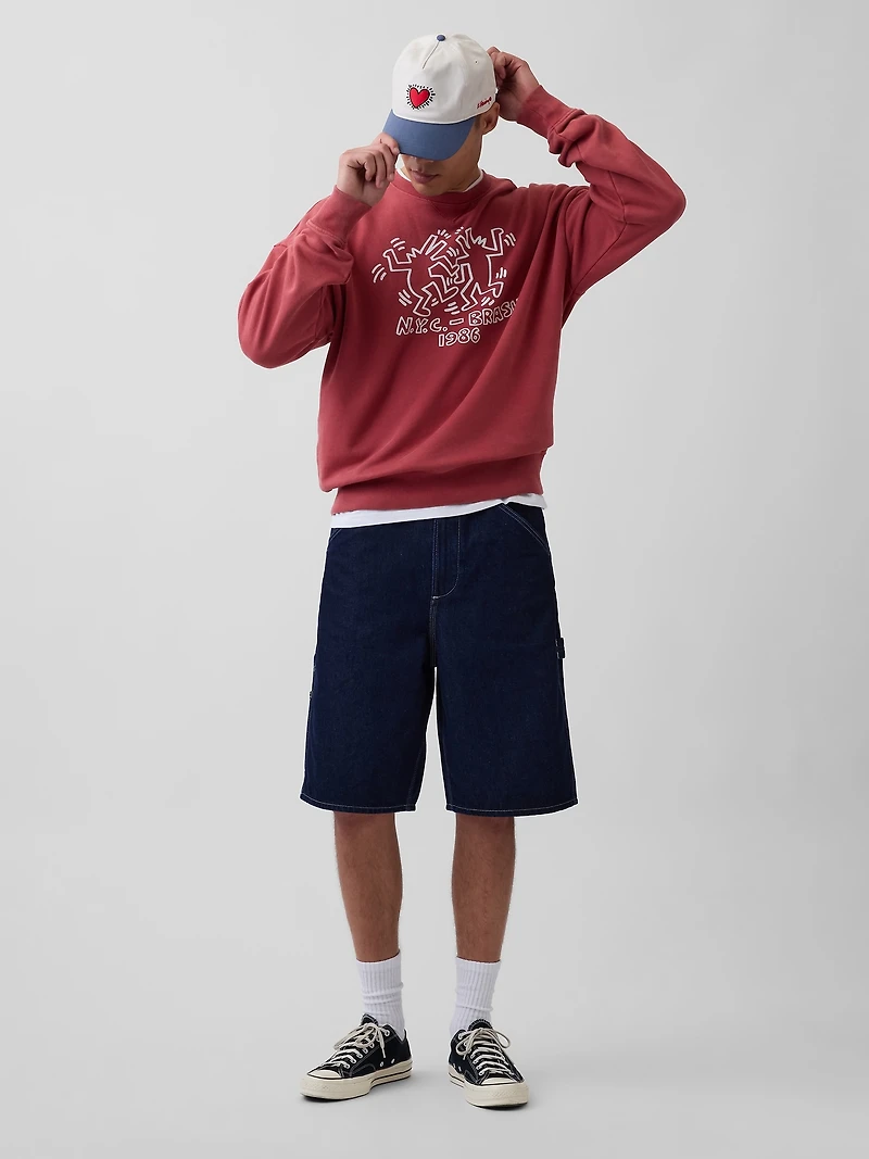 Keith Haring Heavyweight Logo Sweatshirt