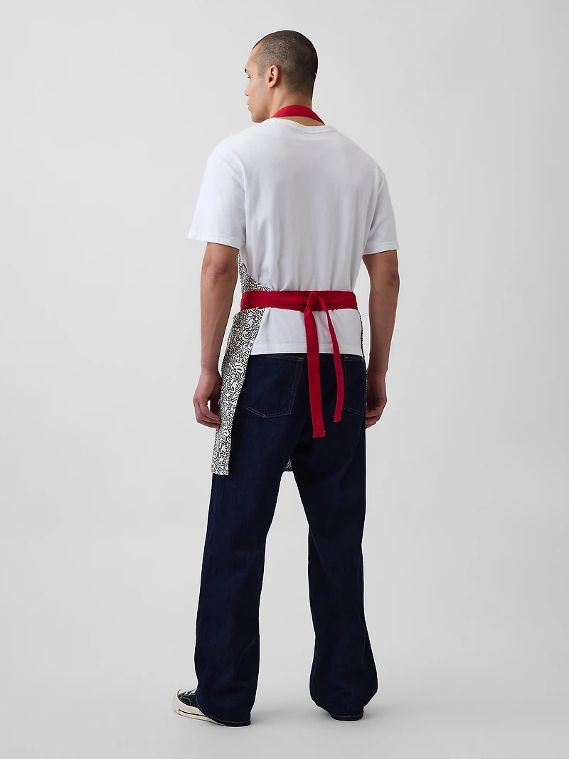 Keith Haring Canvas Apron