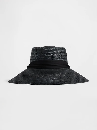 Wide Brim Straw Hat