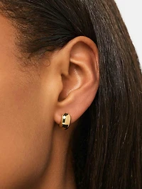 Ana Luisa Giulia Bold Gold Hoop Earrings