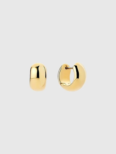 Ana Luisa Giulia Bold Gold Hoop Earrings