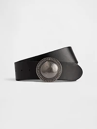 Vegan Leather Western Belt