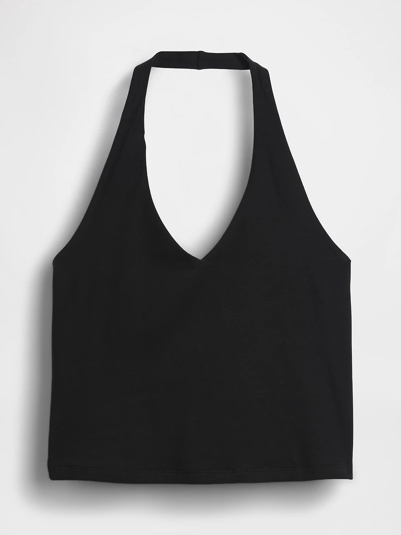 CloseKnit Halter Crop Top