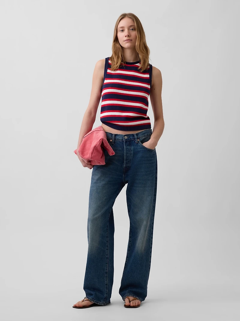 100% Cotton Sweater Vest