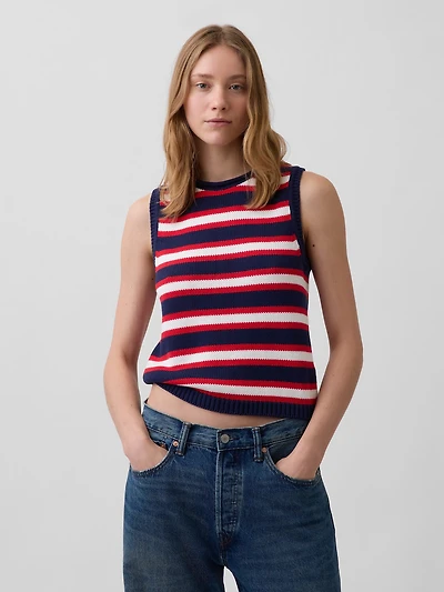 100% Cotton Sweater Vest