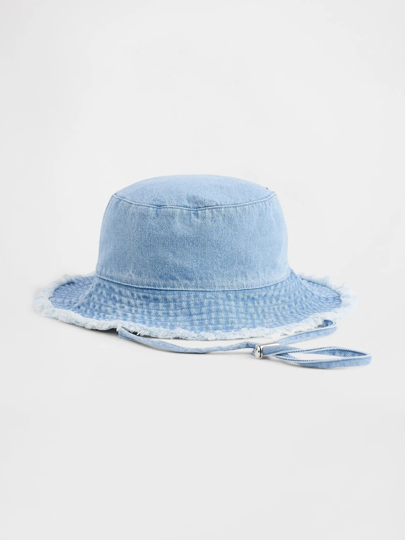 Frayed Bucket Hat