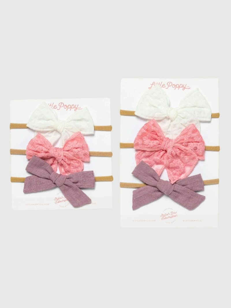 The Marilyn Headband Bow Set
