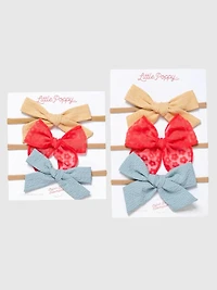 The Dahlia Headband Bow Set