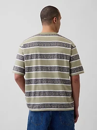 Keith Haring Oversized Stripe T-Shirt