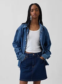 Jean-Michel Basquiat Printed Denim Shirt