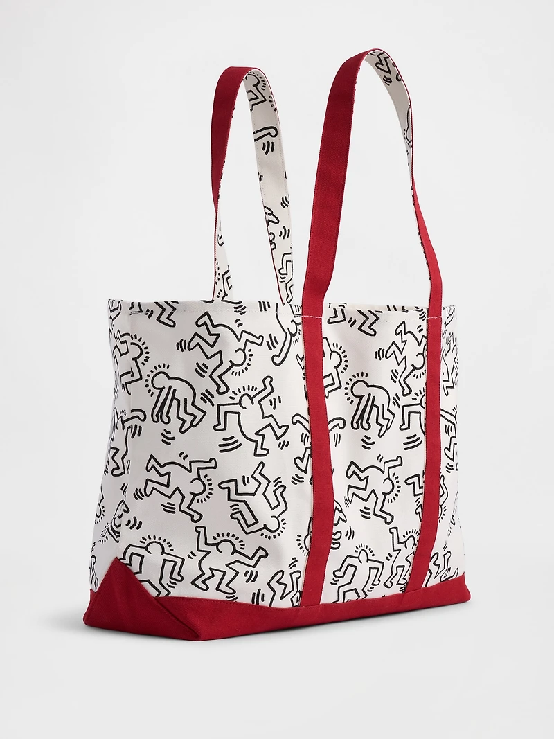Keith Haring Canvas Tote Bag