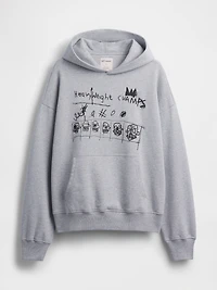Jean-Michel Basquiat Heavyweight Hoodie