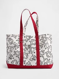 Keith Haring Canvas Tote Bag