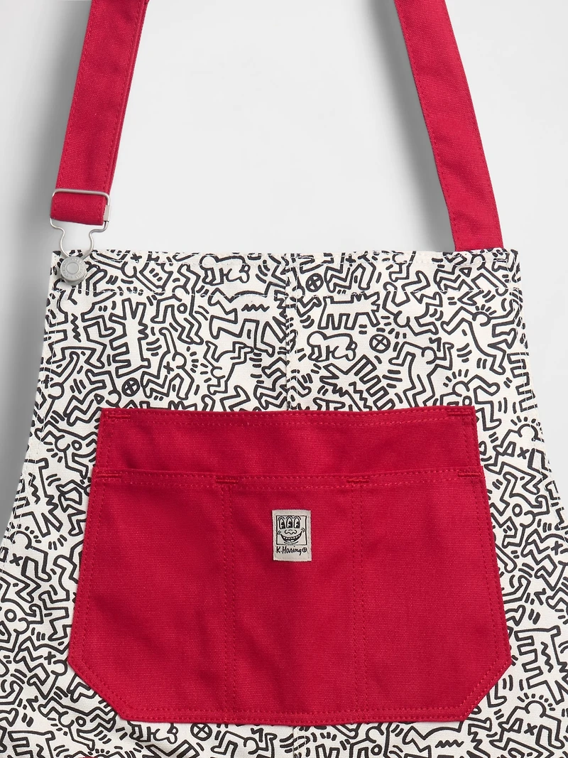Keith Haring Canvas Apron