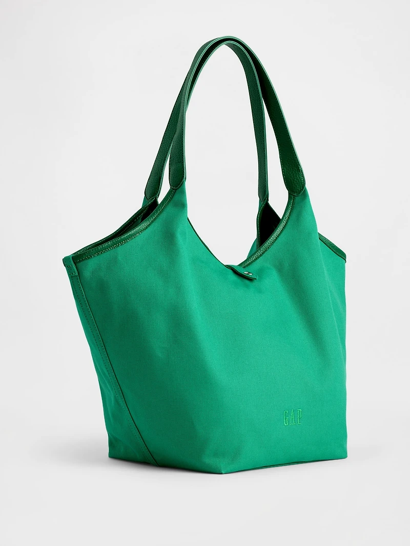 Canvas Slouchy Tote Bag