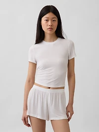 Softest UltraFine Rib Modal PJ T-Shirt