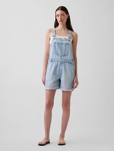 UltraSoft Denim Loose Shortalls
