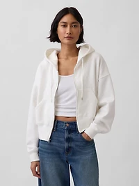 VintageSoft Wedge Zip Hoodie