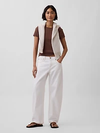 Pointelle Crewneck T-Shirt