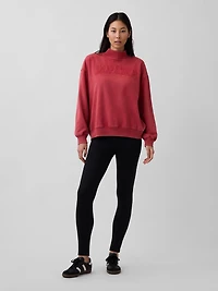 Heavyweight French Terry Oversized Mockneck Sweatshirt