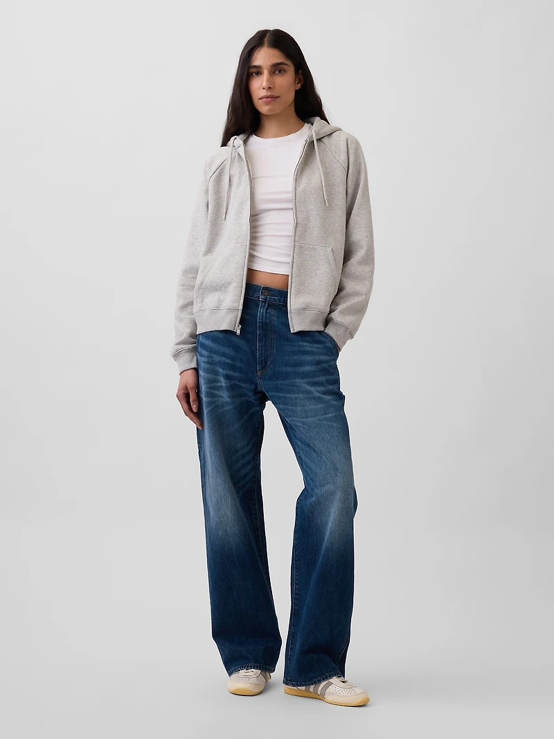 VintageSoft Zip Hoodie