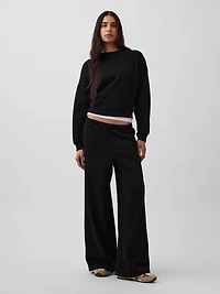 VintageSoft Baggy Wide-Leg Sweatpants