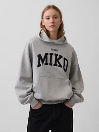 Young Miko Adult Heavyweight Logo Hoodie