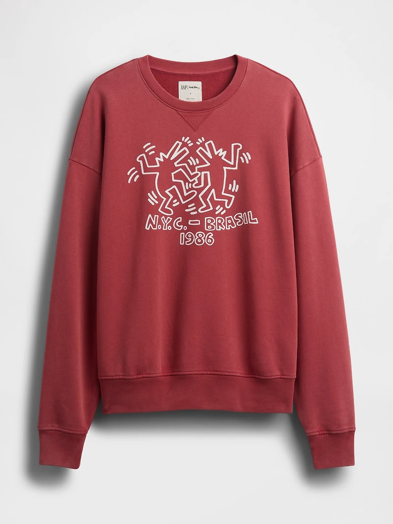 Keith Haring Heavyweight Logo Sweatshirt