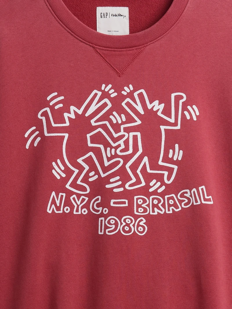 Keith Haring Heavyweight Logo Sweatshirt