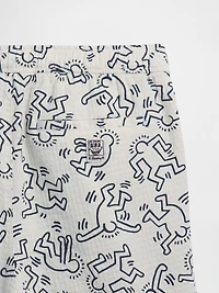 Keith Haring Textured Easy Shorts