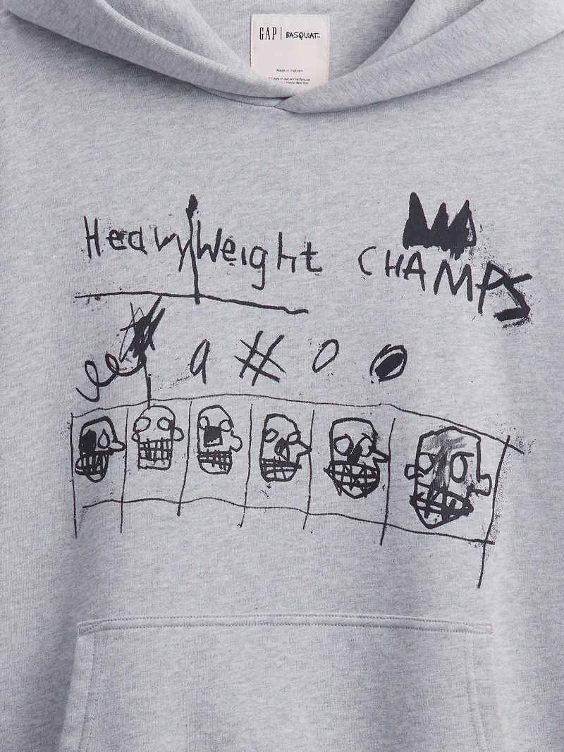 Jean-Michel Basquiat Heavyweight Hoodie