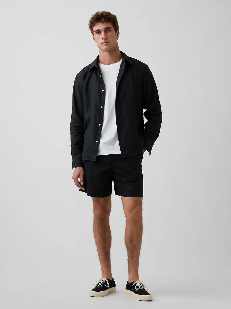 100% Linen Relaxed Shirt