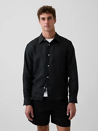 100% Linen Relaxed Shirt