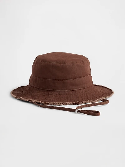 Frayed Bucket Hat