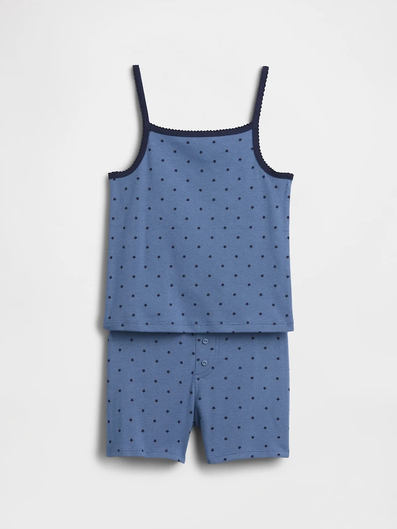 Kids Organic Cotton PJ Shorts Set