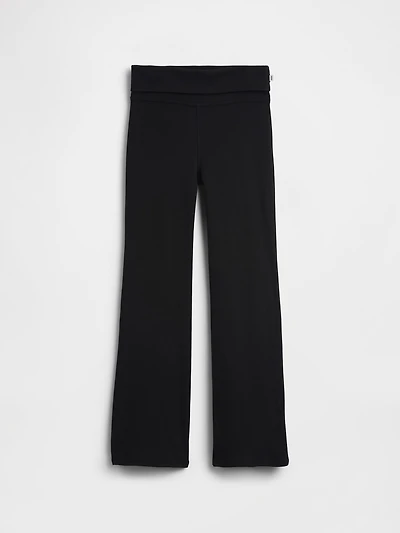 Kids Foldover Flare Leggings