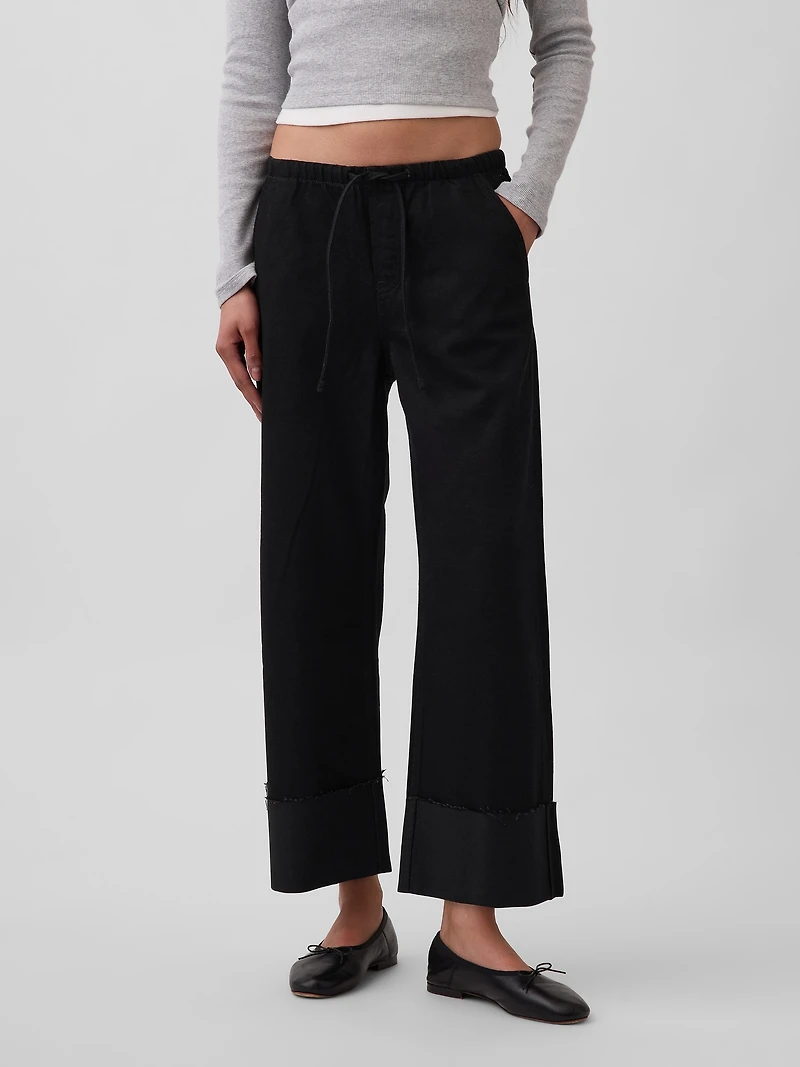 Low Rise UltraSoft Easy '90s Loose Crop Jeans