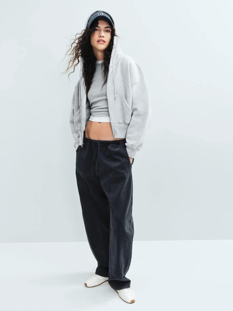 Easy Double-Knee Barrel Pants