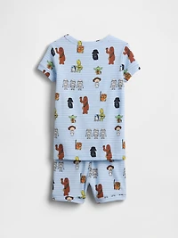 Baby & Toddler Star Wars Organic Brushed Cotton PJ Short Set