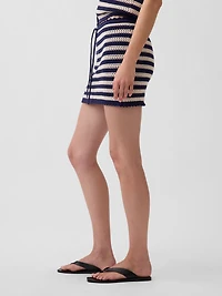 100% Cotton Crochet Easy Mini Skort