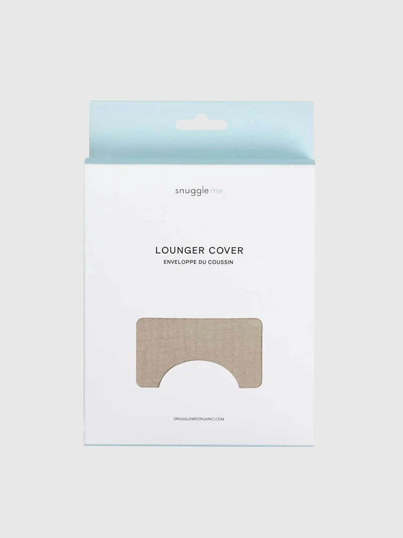 Snuggle Me Lounger Curve Muslin Cover