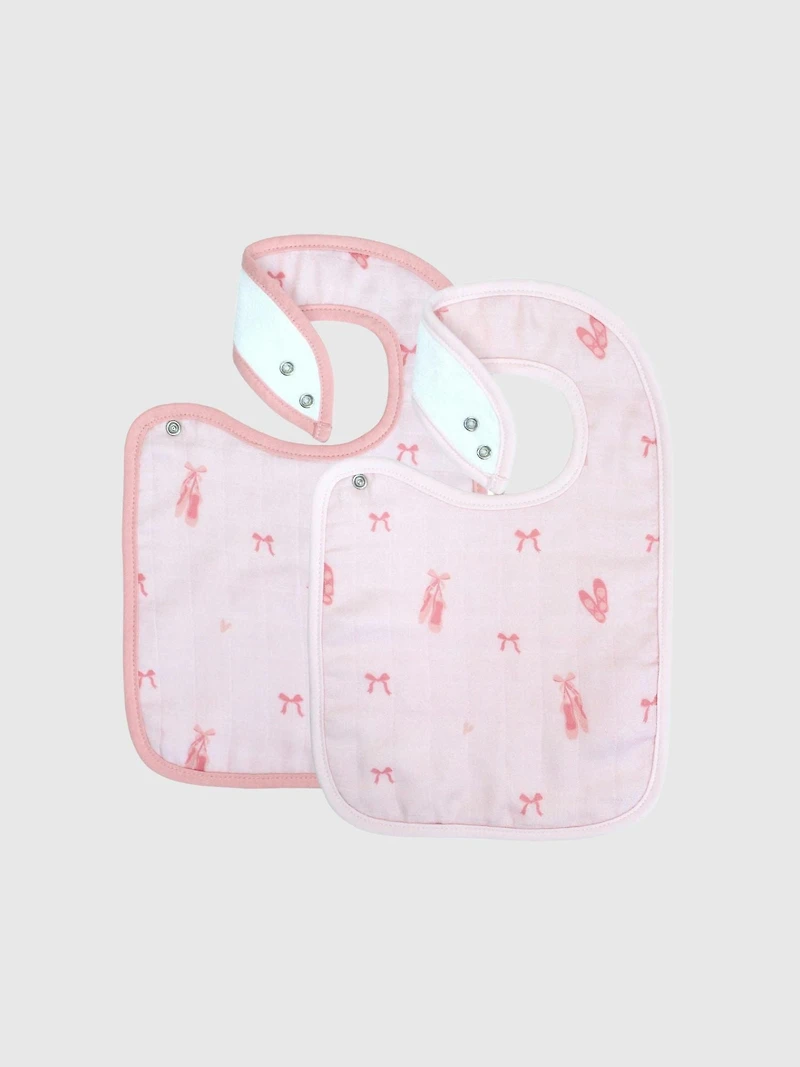 Bamboo Little Ballerina Bib Set