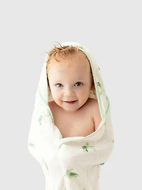 Bamboo Little Turtle Hooded Towel Set