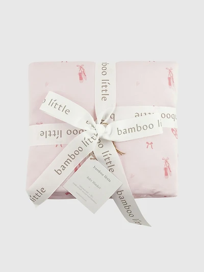 Bamboo Little Ballerina Baby Blanket
