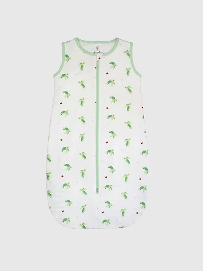 Bamboo Little Turtle Sleep Sack 0 to 12 months