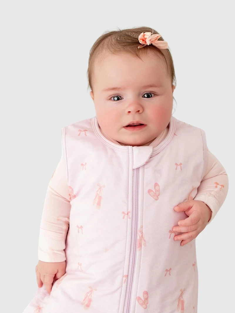 Bamboo Little Ballerina Sleep Sack 0 to 12 months