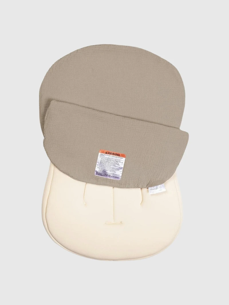 Snuggle Me Lounger Curve Muslin Cover