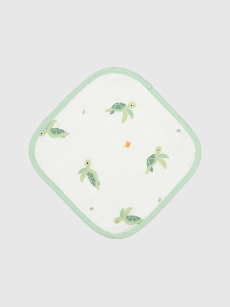 Bamboo Little Turtle Hooded Towel Set